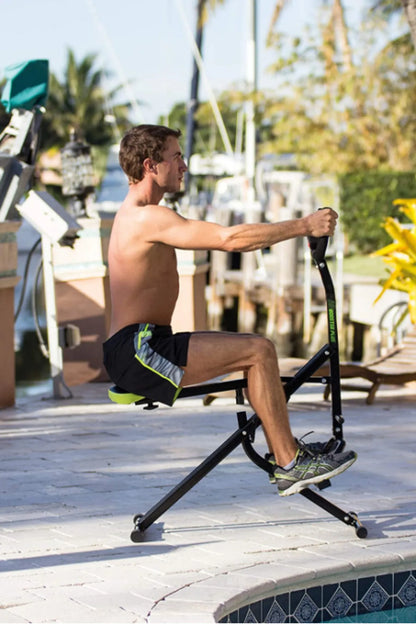 Gymform® Ab Booster PLUS - Ganzkörper-Trainingsgerät, Fitness Kleingerät, Heimtrainer - inkl. Bildschirm, Trainingsanleitung und Diätplan - Aus der TV Werbung
