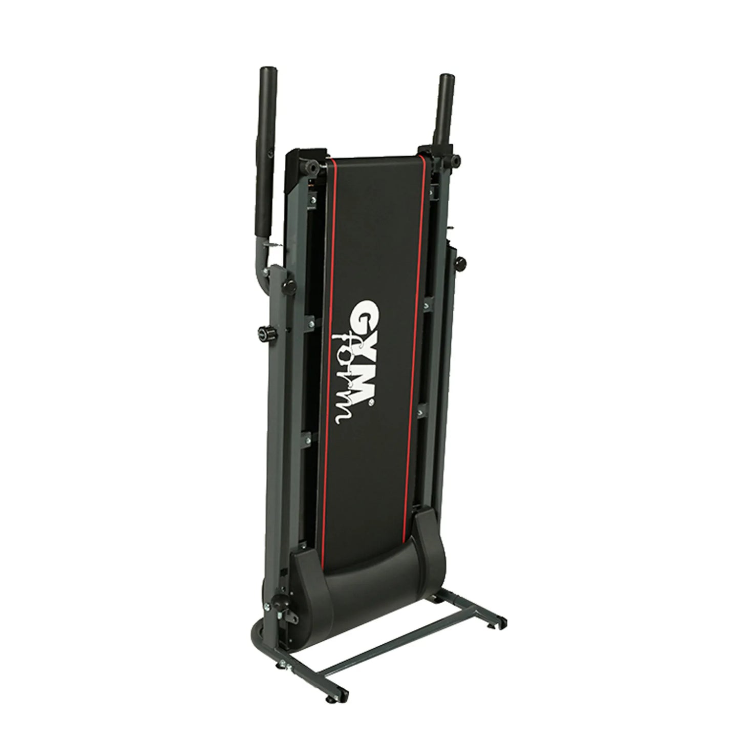 Gymform® Slim Fold Treadmill - kompaktes, zusammenklappbares Laufband, Fitnessgerät 6 km/h, 3 Programme sowie 3 variabel einstellbare Geschwindigkeiten bis 110 kg – Aus der TV Werbung