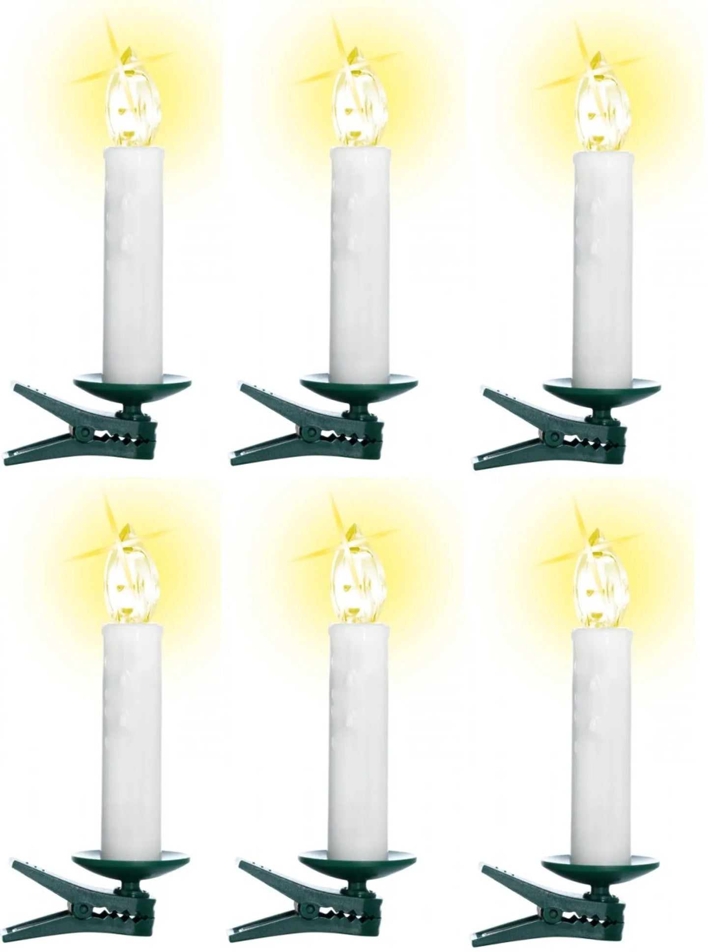 Kerzenzauber Kabellose Christbaumkerzen Ergänzungsset Weihnachts Deko Lichter