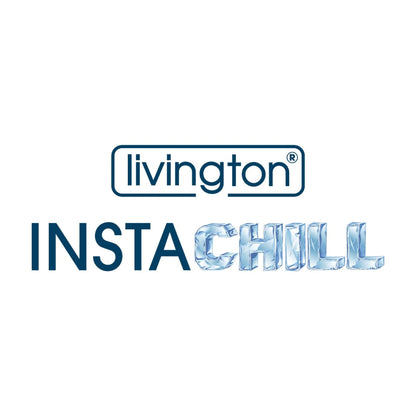 Livington InstaChill - Mobiler Luftkühler mit Wasserkühlung, 3 Kühlstufen, 8,5 L Tank, 12 Stunden Kühlung, Fernbedienung und Luftbefeuchter - B-Ware