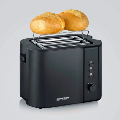 SEVERIN 2-Scheiben-Toaster AT 9552 800 W schwarz-matt