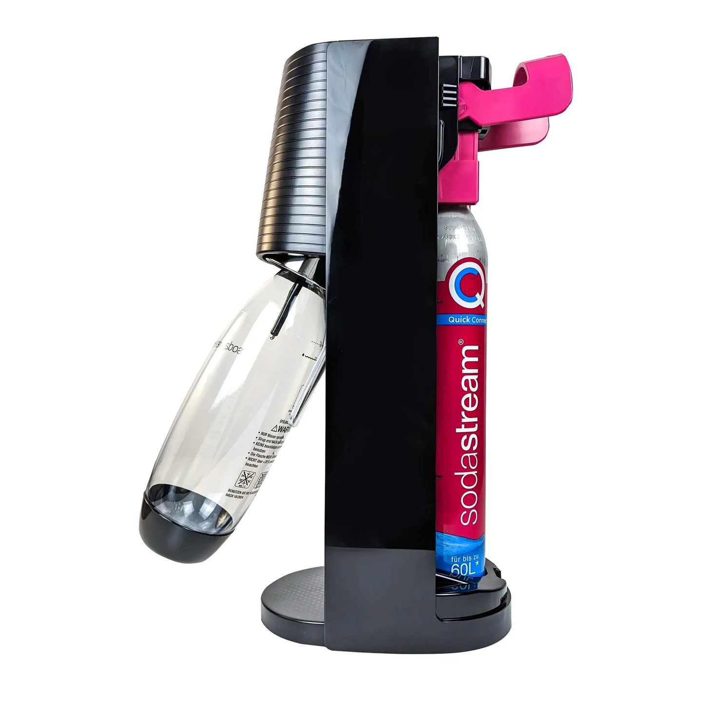 SodaStream TERRA Vorteilspack, Schwarz mit 3 Flaschen