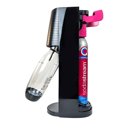 SodaStream TERRA Vorteilspack, Schwarz mit 3 Flaschen