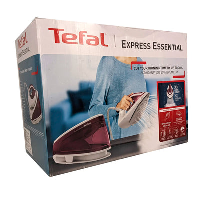 Tefal Express Essential Dampfbügeleisen SV6110E0 2400 Watt - Bis zu 30% kürzere Bügelzeit